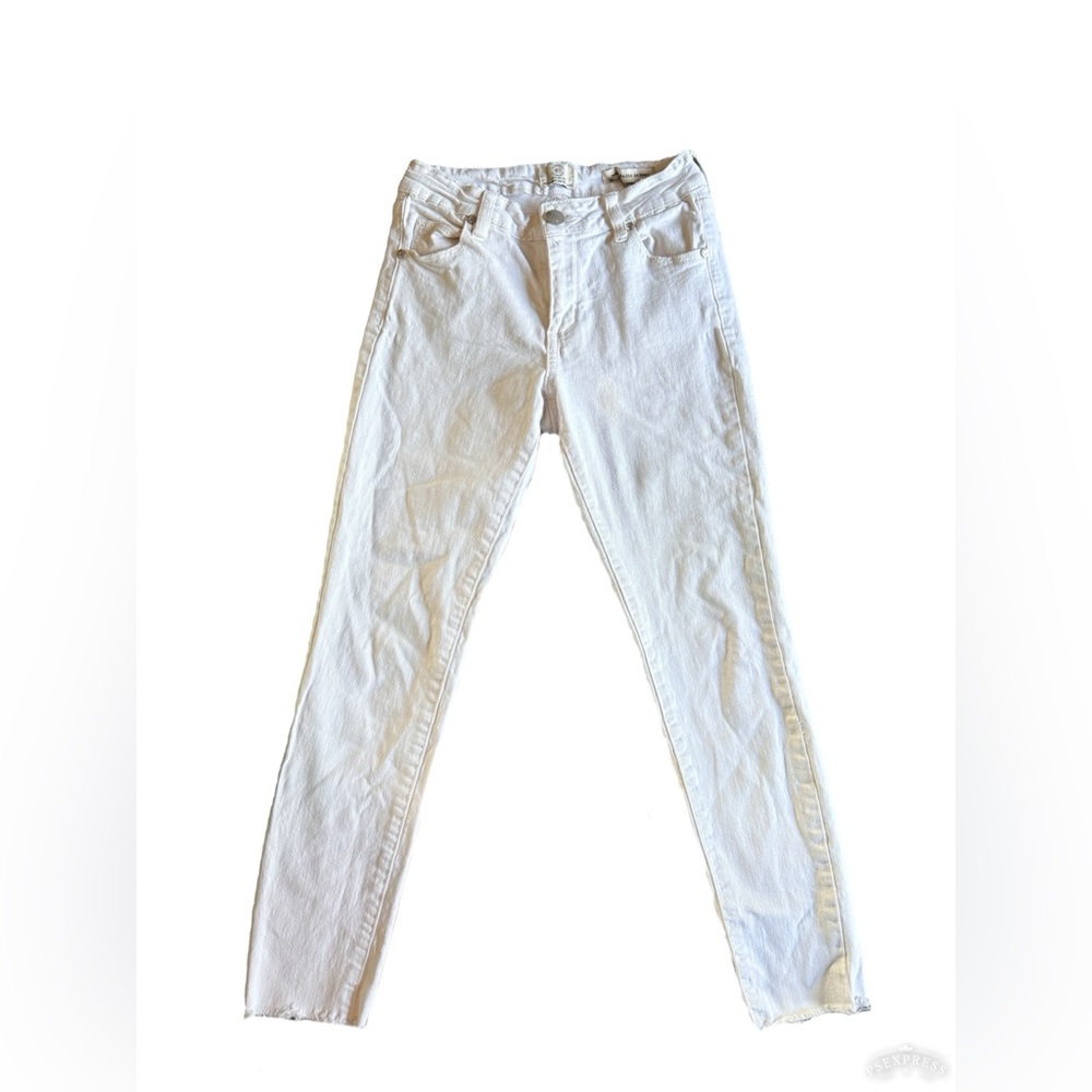 Cotton On Women’s Mid Rise White Denim Skinny Jeans